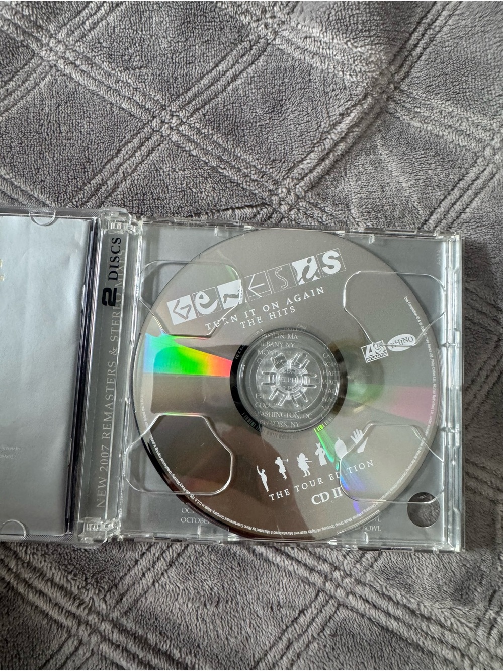Genesis Turn It On Again The Hits Tour Edition 2 CD Set - Picture 4 of 4